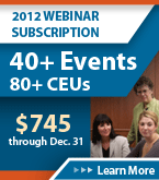 2012 Webinar Subscription